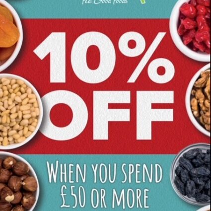 10% Off When You Spend £50